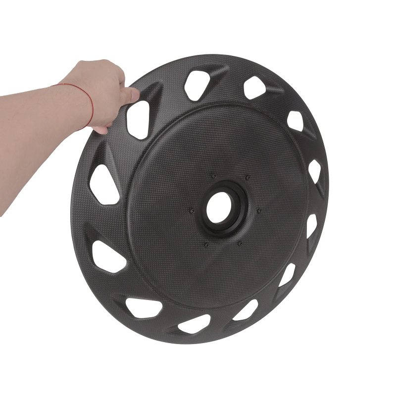 Motorcycle Matt Carbon Fiber Rear Wheel Cover for V4/V4S